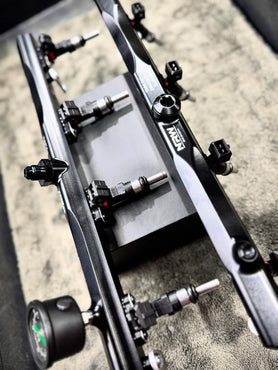 E9x S65 Billet Fuel Rails by NRW Design