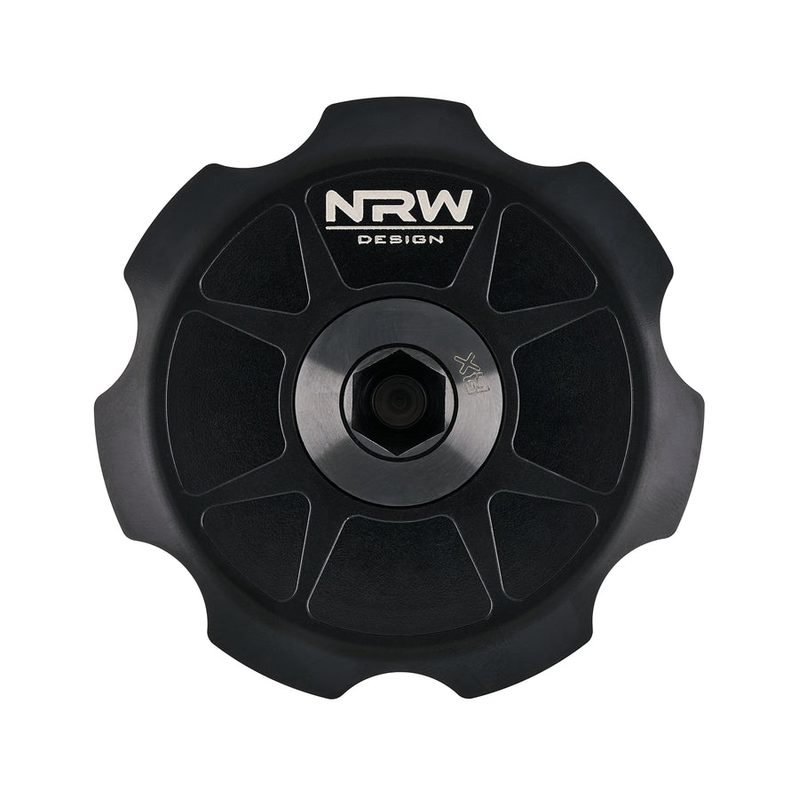 S58 Billet Multi Baffled Oil Cap with AN Swivel Option